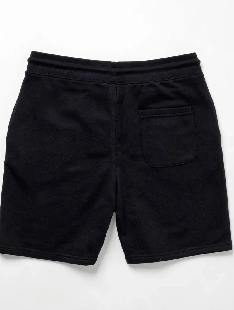 Plant Faced Clothing Unisex Cherry Cotton Jogger Shorts | Black