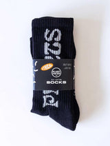 Immaculate Vegan - Plant Faced Clothing Only Plants Eco Socks | Black