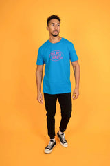 Immaculate Vegan - Plant Faced Clothing Delete Meat - Royal Blue T-Shirt