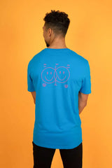 Immaculate Vegan - Plant Faced Clothing Delete Meat - Royal Blue T-Shirt