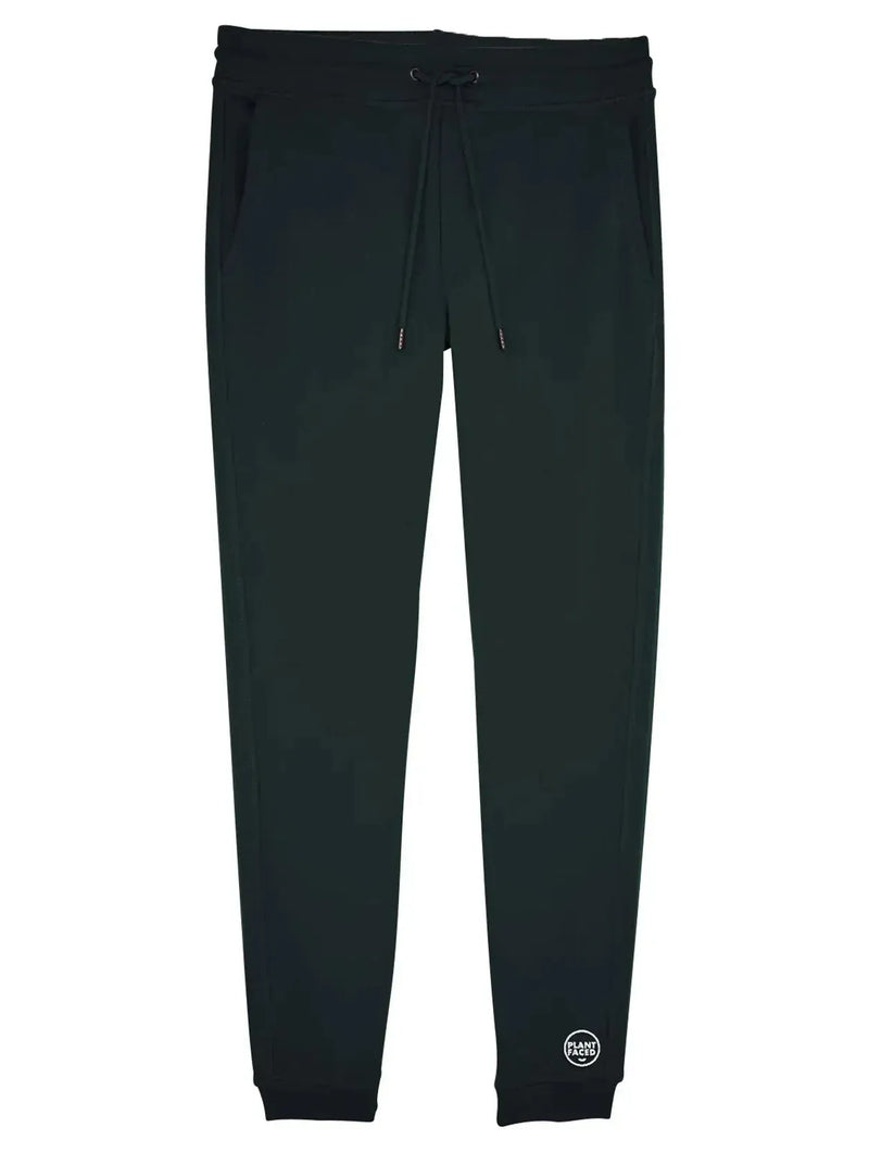 Plant Faced Clothing The Classics Men's Sweatpants - Embroidered Logo - Black - ORGANIC X RECYCLED