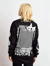 Immaculate Vegan - Plant Faced Clothing Make The Connection Long Sleeve - Black