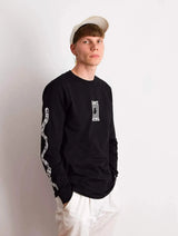 Immaculate Vegan - Plant Faced Clothing Make The Connection Long Sleeve - Black