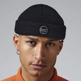 Immaculate Vegan - PLANTFACED CLOTHING Plant Faced RECYCLED Mini Fisherman Beanie - Black