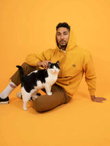 Immaculate Vegan - Plant Faced Clothing The Classics Zoodie - Embroidered Logo - Mustard Yellow