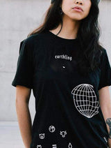 Immaculate Vegan - Plant Faced Clothing Earthling Tee - Black
