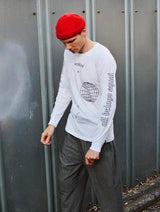 Immaculate Vegan - Plant Faced Clothing Earthling Long Sleeve - White