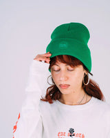 Immaculate Vegan - PLANTFACED CLOTHING Plant Faced Beanie - Gourmet Green