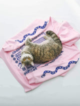 Immaculate Vegan - Plant Faced Clothing Make The Connection Hoodie - Pink x Blue - ORGANIC X RECYCLED