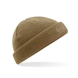 Immaculate Vegan - PLANTFACED CLOTHING Plant Faced RECYCLED Mini Fisherman Beanie - Biscuit