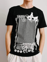 Immaculate Vegan - Plant Faced Clothing Make The Connection 1S Tee - Black