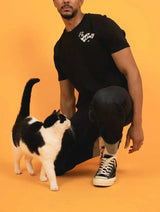 Immaculate Vegan - Plant Faced Clothing Dairy Is Scary Pocket Tee - Black T-Shirt