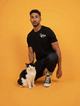 Immaculate Vegan - Plant Faced Clothing Dairy Is Scary Pocket Tee - Black T-Shirt