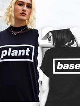 Immaculate Vegan - Plant Faced Clothing Plates Tee - Black T-Shirt