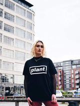 Immaculate Vegan - Plant Faced Clothing Plates Tee - Black T-Shirt