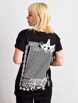 Immaculate Vegan - Plant Faced Clothing Make The Connection Double Tee - Black