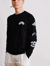 Immaculate Vegan - Plant Faced Clothing Plant Life Long Sleeve - Black
