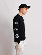 Immaculate Vegan - Plant Faced Clothing Plant Life Long Sleeve - Black