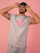 Immaculate Vegan - Plant Faced Clothing Delete Meat - Opal Grey T-Shirt