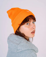Immaculate Vegan - PLANTFACED CLOTHING Plant Faced Beanie - Alarm Orange