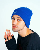 Immaculate Vegan - PLANTFACED CLOTHING Plant Faced Beanie - Royal Blue