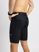 Immaculate Vegan - PLANT ATHLETIC Men's Wompy Half Tight / Black