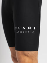 Immaculate Vegan - PLANT ATHLETIC Men's Wompy Half Tight / Black