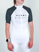 Immaculate Vegan - PLANT ATHLETIC Women's SS Pro Jersey / Great White (NEW)