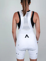 Immaculate Vegan - PLANT ATHLETIC Women's Pro Bib Shorts / White "PLANT"