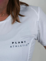 Immaculate Vegan - PLANT ATHLETIC Women's Tech-Tee / White