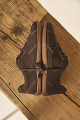 Immaculate Vegan - Agazi Bare 2 Wood Vegan Plant Leather Barefoot Sneakers | Brown