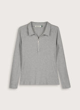 Immaculate Vegan - Baukjen Womenswear Organic Cotton Zip Collar Top