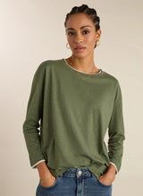 Immaculate Vegan - Baukjen Womenswear Alexandra Organic Cotton Relaxed Top
