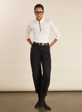 Immaculate Vegan - Baukjen Womenswear Clayton Organic Cotton Zip Turtleneck Top