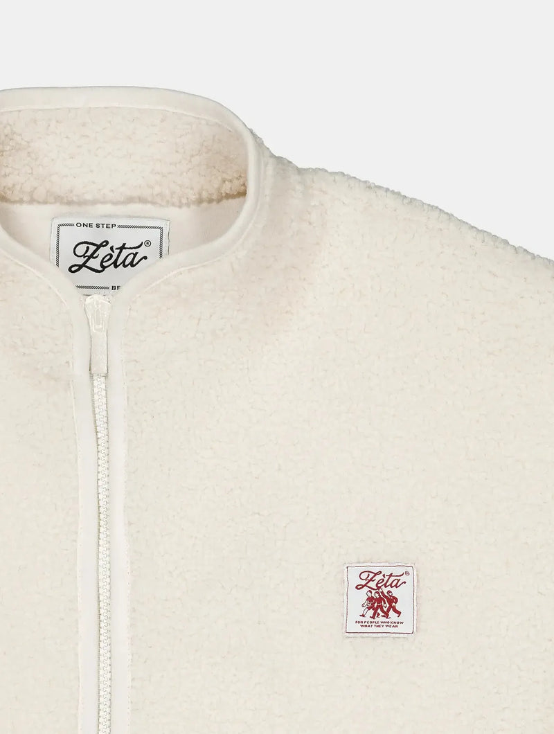 Zèta Veste Sherpa Beige