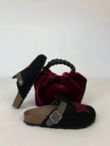 Immaculate Vegan - Momoc-spain Zuecos A Star Burgundy