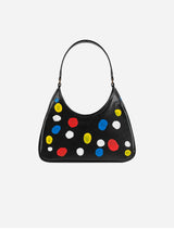 Immaculate Vegan - Estimon Estimon x Kuta House Vegan Corn Leather Audrey Shoulder Bag | Black Dots