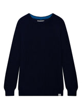 Immaculate Vegan - KOMODO SERGIO - Womens Organic Cotton Jumper Navy