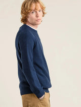 Immaculate Vegan - KOMODO SERGIO - Mens Organic Cotton Jumper Navy