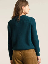Immaculate Vegan - KOMODO Sergio Organic Cotton Jumper | Teal