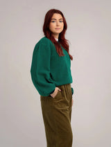 Immaculate Vegan - KOMODO HOPE - Organic Cotton Jumper Teal