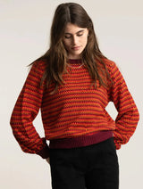 Immaculate Vegan - KOMODO MAE - Organic Cotton Jumper Wine Red