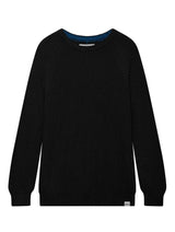 Immaculate Vegan - KOMODO SERGIO - Mens Organic Cotton Jumper Black