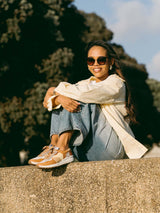 Immaculate Vegan - Lazuli My Corn Leather Vegan Sneakers | Field