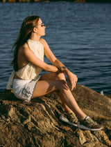 Immaculate Vegan - Lazuli My Corn Leather Vegan Sneakers | Jungle