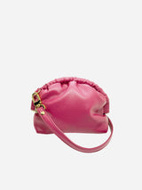 Immaculate Vegan - Under Her Eyes Vera Vegan Leather Small Clutch | Fuchsia Pink Pink / Vegan Leather