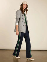 Immaculate Vegan - Baukjen Lisa Side Stripe Trousers | Navy