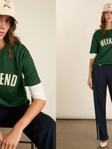 Immaculate Vegan - Baukjen Kit Organic Cotton Tee | Forest Green