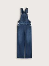 Immaculate Vegan - Baukjen Joanna Organic Cotton Stretch Wide Leg Dungarees | Indigo