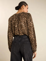 Immaculate Vegan - Baukjen Claudia Printed Blouse | Caramel